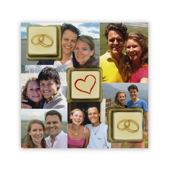 Chocolade Wenskaart - Zoutleeuw