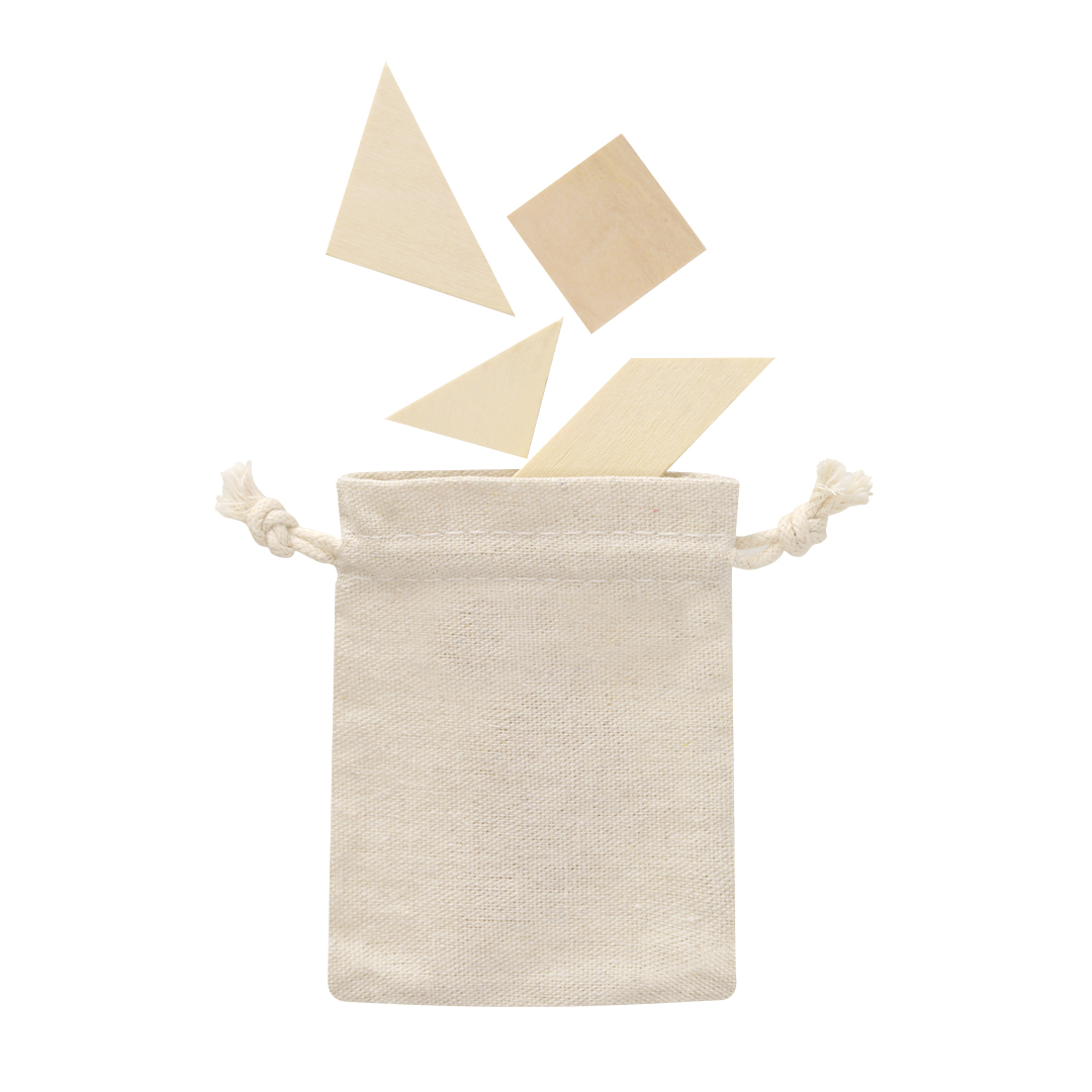 Puzzle en Bois pour Enfants avec Sac en Coton - Coulonces