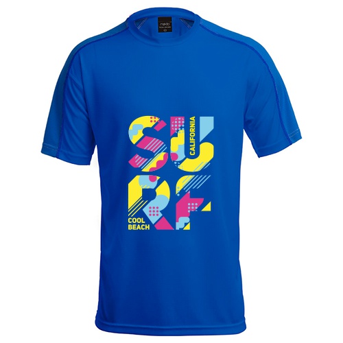 T-shirt technique pour homme à col rond 135 g/m² - Aubin - Zaprinta Belgique