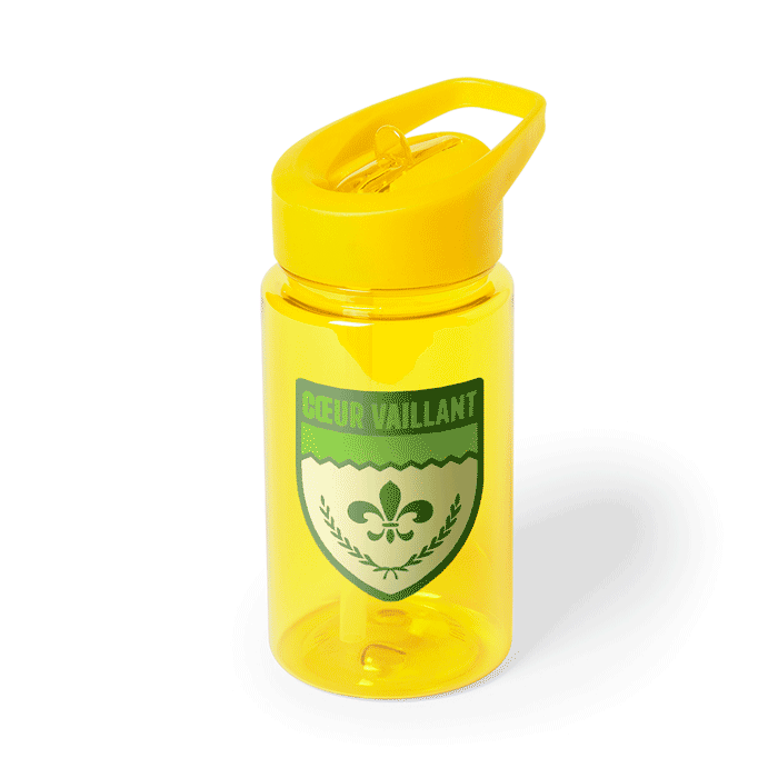 Gourde inox isotherme sans BPA réutilisable (Petit Coeur)
