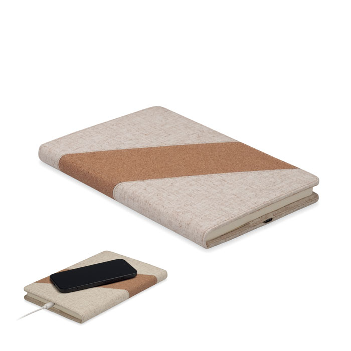 Carnet de notes avec chargeur sans fil - Pontarmé