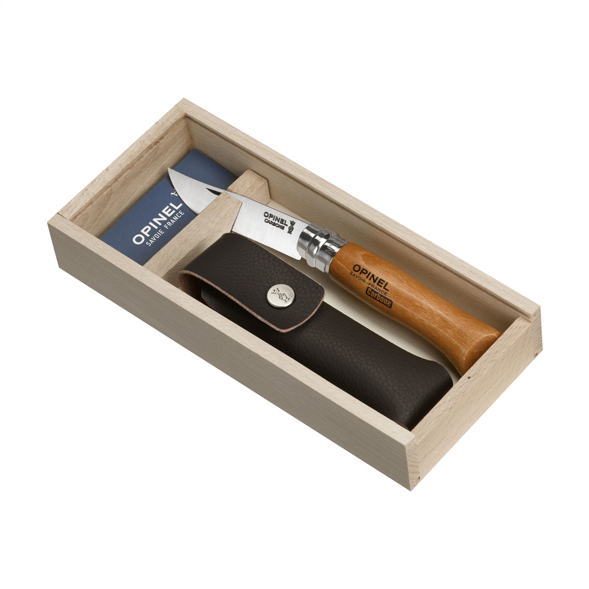 Couteau de poche à lame en bois français - Authon-du-Perche - Zaprinta Belgique