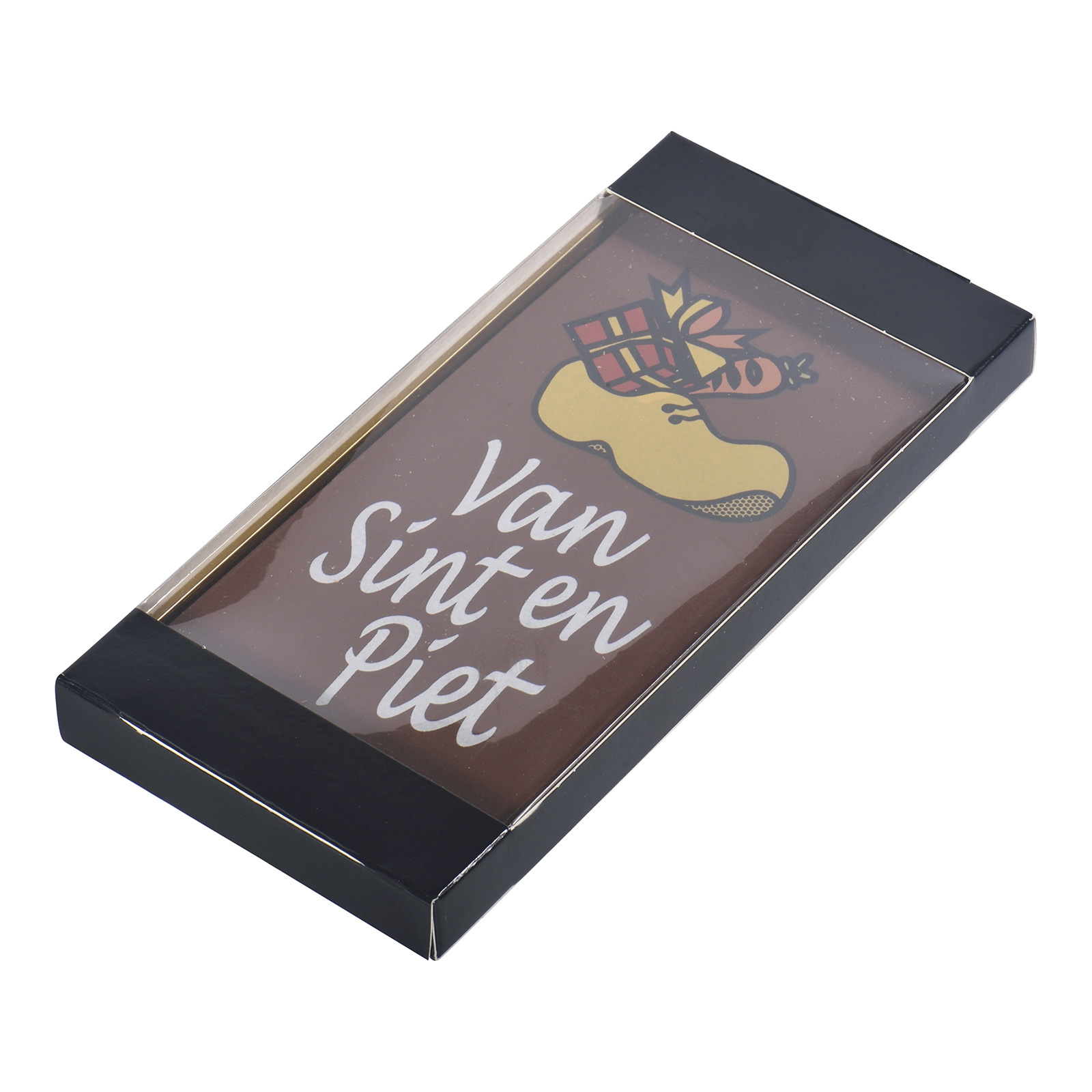 Carte en Chocolat Personnalisée Imprimée dans une Boîte Noire Standard - Cumiès