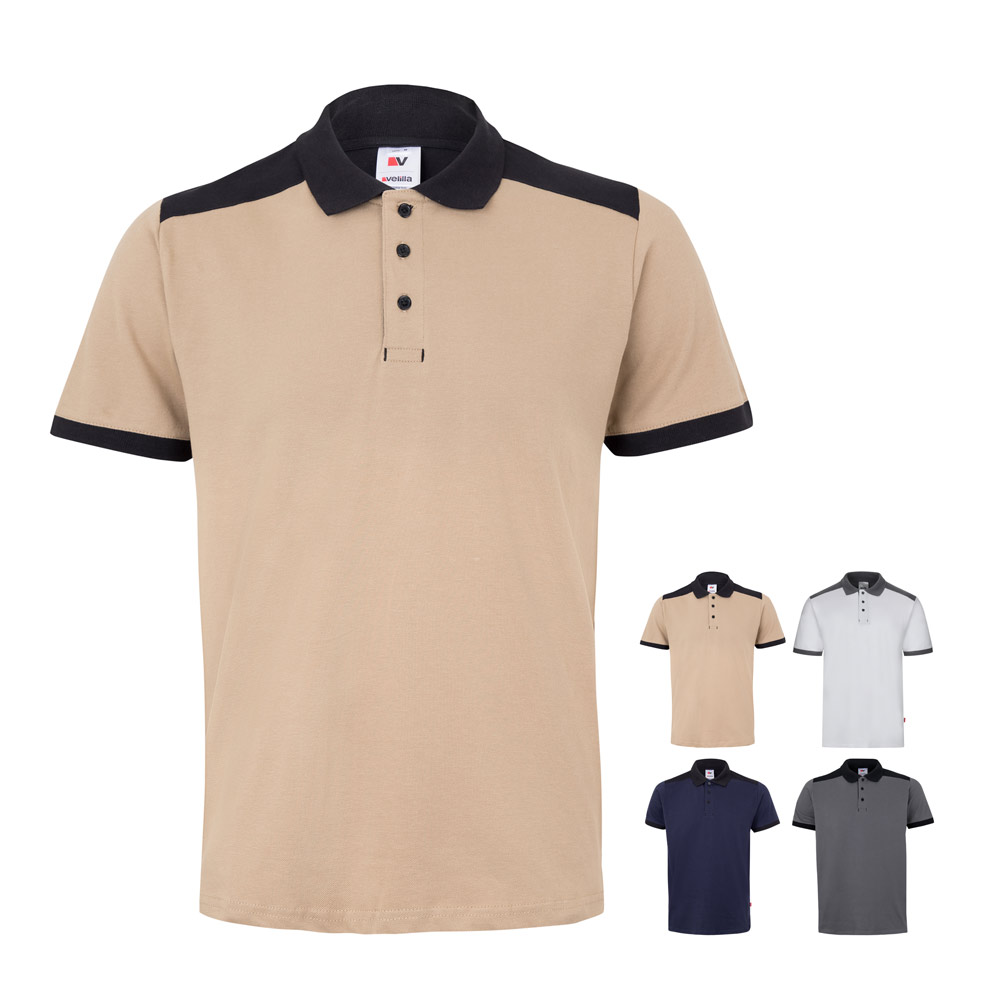 Elastische Piqué Poloshirt - Heuvelland