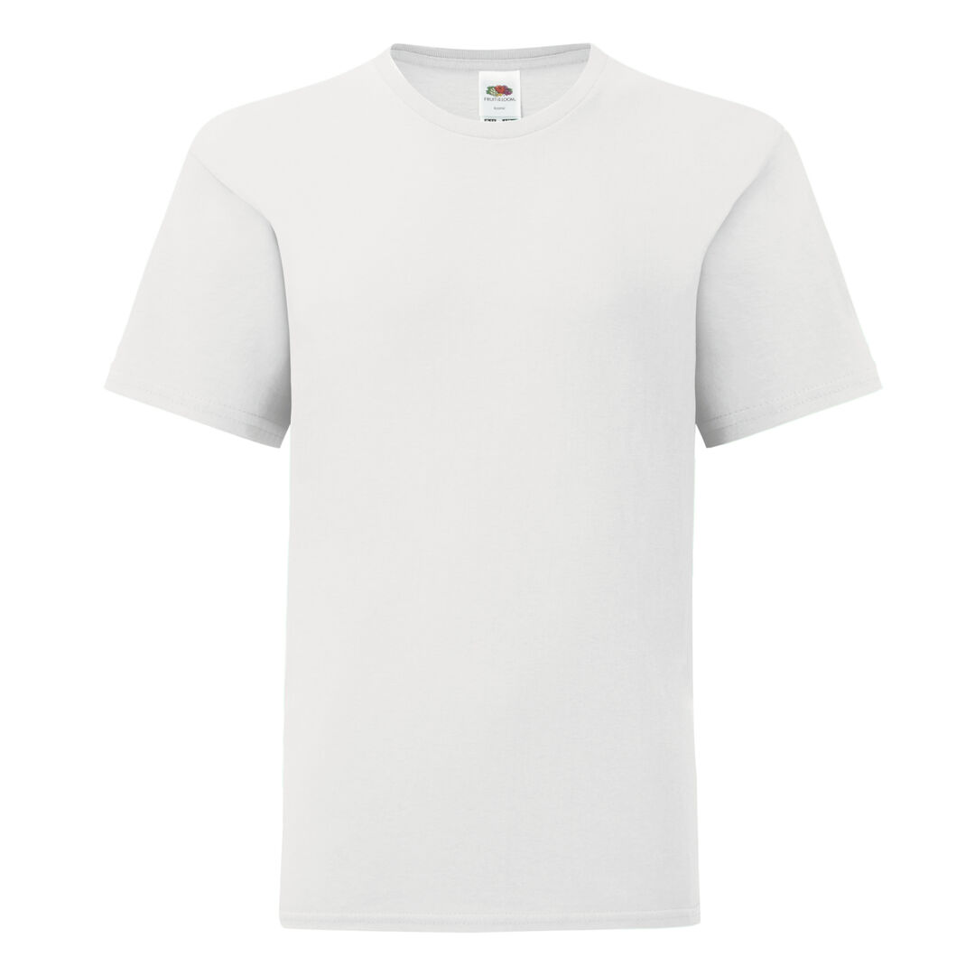 T-Shirt Classique en Coton Blanc - Lagraulière - Zaprinta Belgique