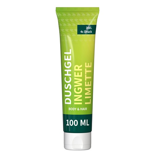 Gel douche corps et cheveux Gingembre Citron vert personnalisé