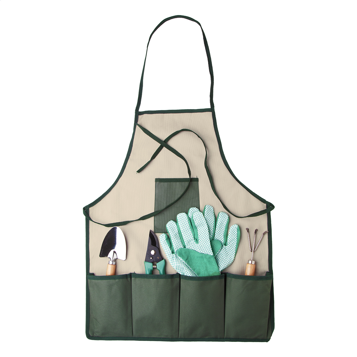 Set d'outils de jardin Jardin personnalisé dans un tablier en nylon