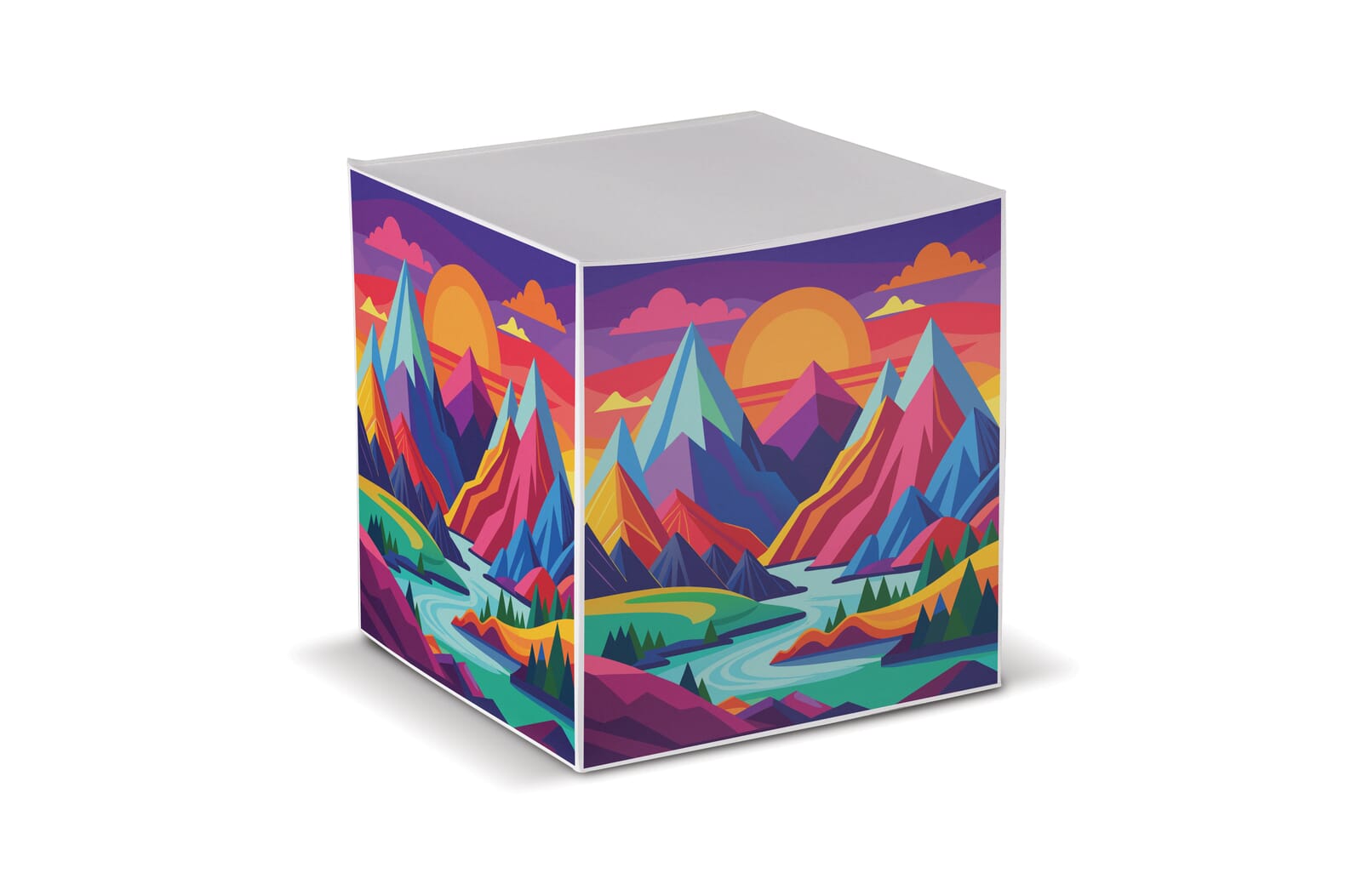 Bloc cube 10x10x10cm FSC