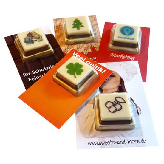 Chocolade Logo Kaartje - Pervijze