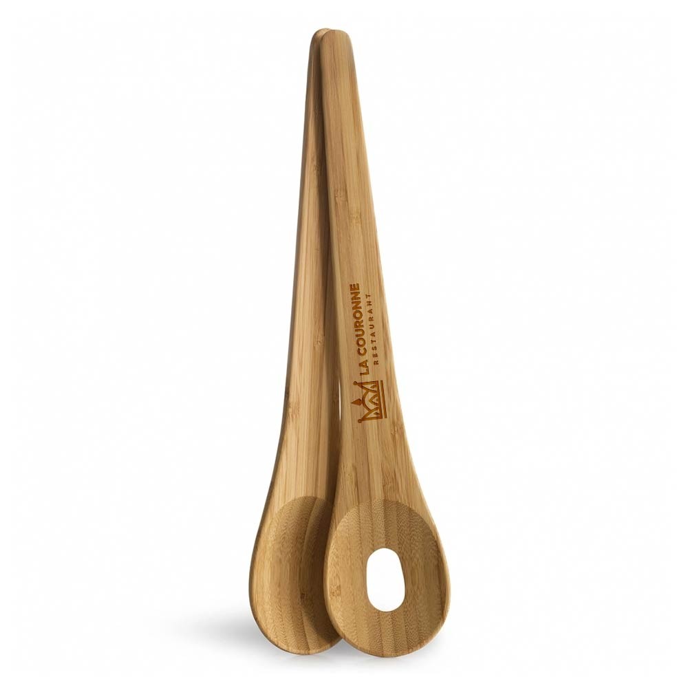 Serveurs de Salade en Bambou