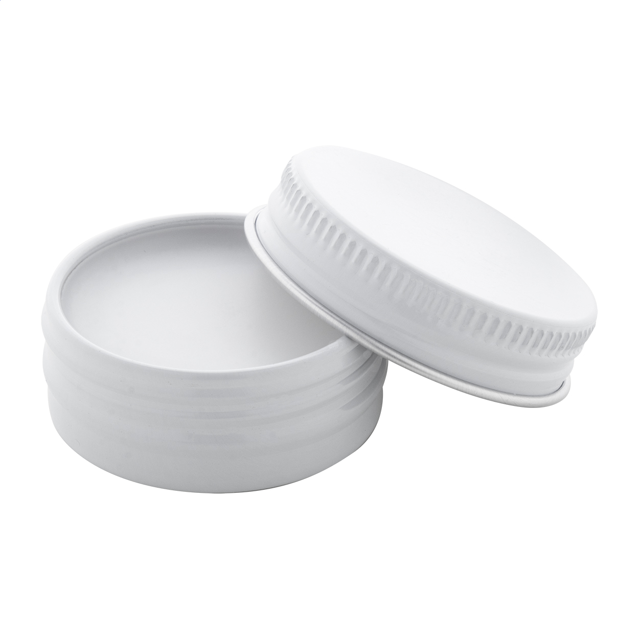 Baume à lèvres Contor personnalisé à la vanille SPF 15, boîte aluminium recyclé