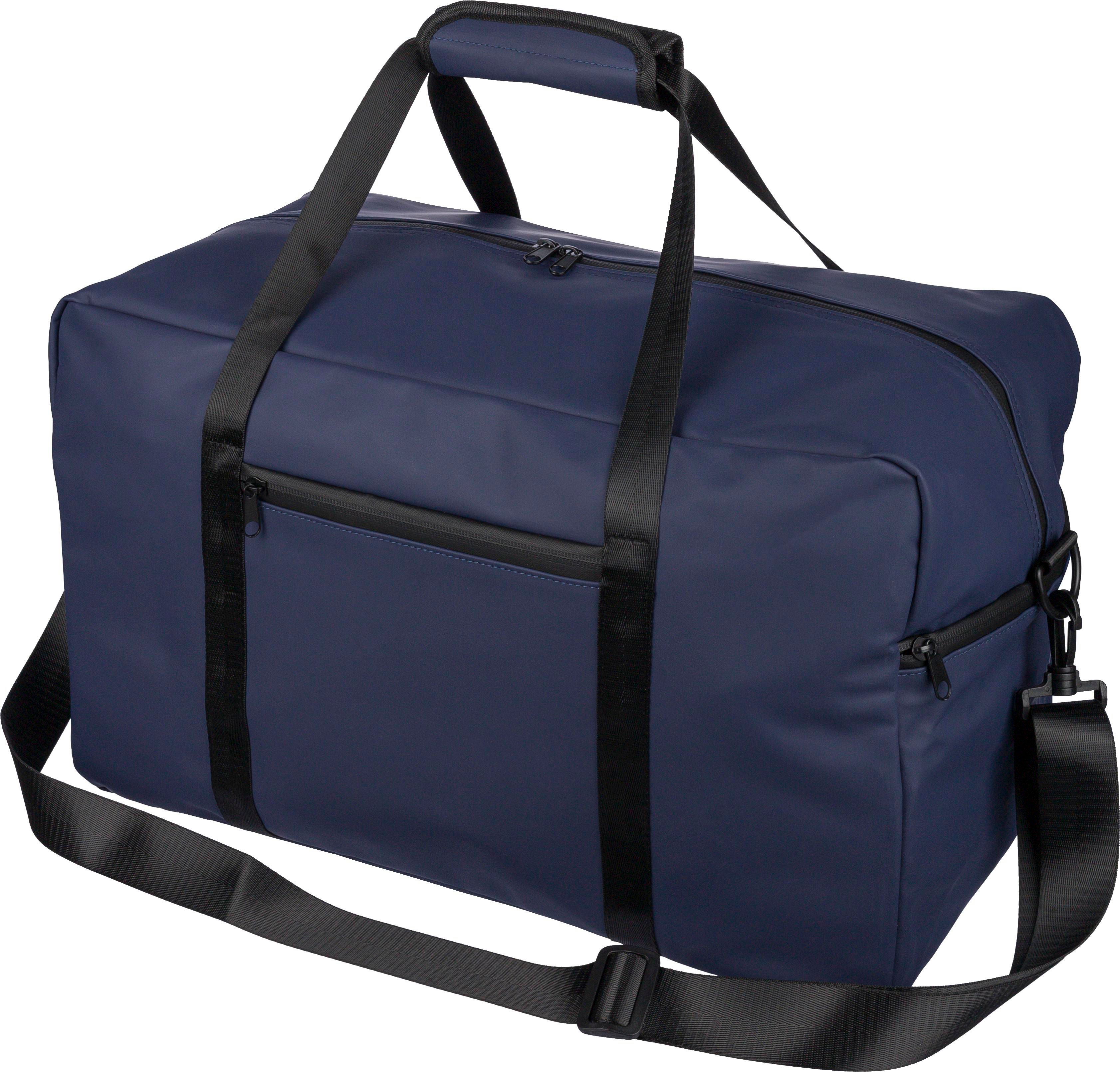 Sac de sport en cuir recyclé Voyage Vert - L'Albenc imprimé avec logo