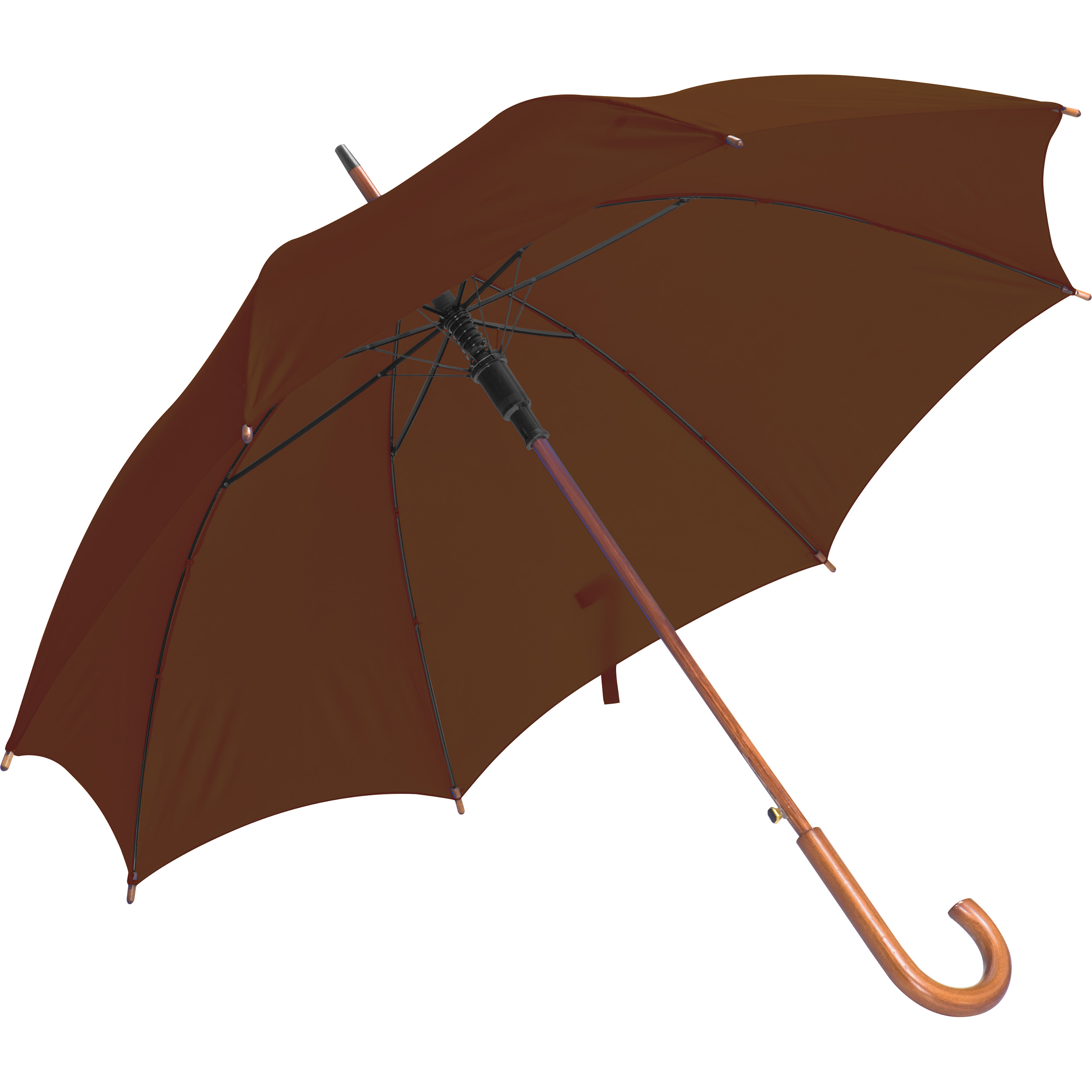 Parapluie Courbe en Bois - VillageName - Zaprinta Belgique