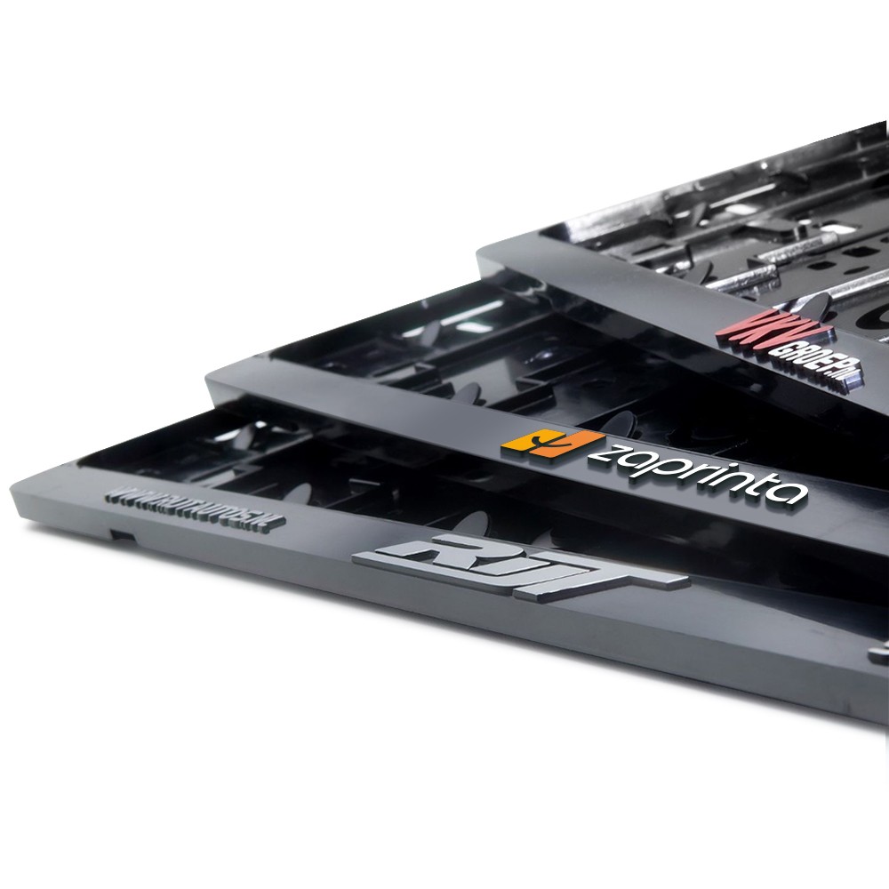 Luxe kentekenplaathouder met reliëf - Vilvoorde