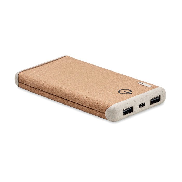 Draadloze 10000mAh Kurken PowerBank - Waltwilder