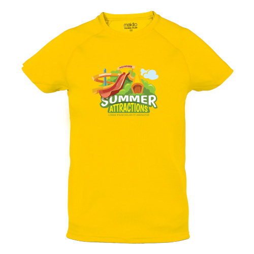 T-shirt enfant personnalisable à col rond 135 g/m² - Lou - Zaprinta Belgique