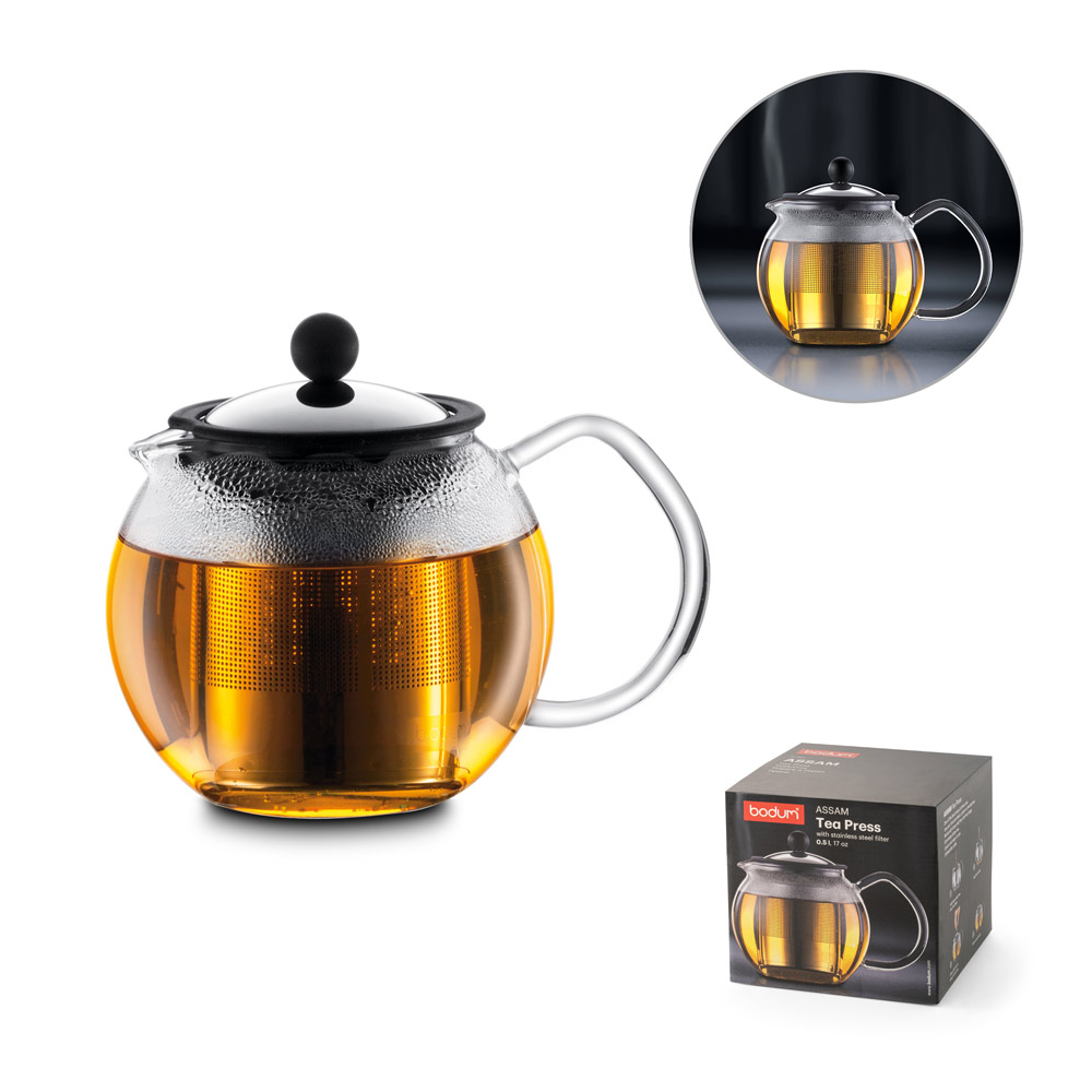Glazen Theepot met Infuser - Schelle