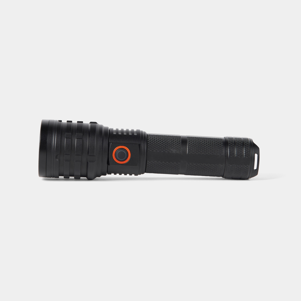 Nordic Drift Everest RCS leistungsstarke Taschenlampe mit Doppelbatterie