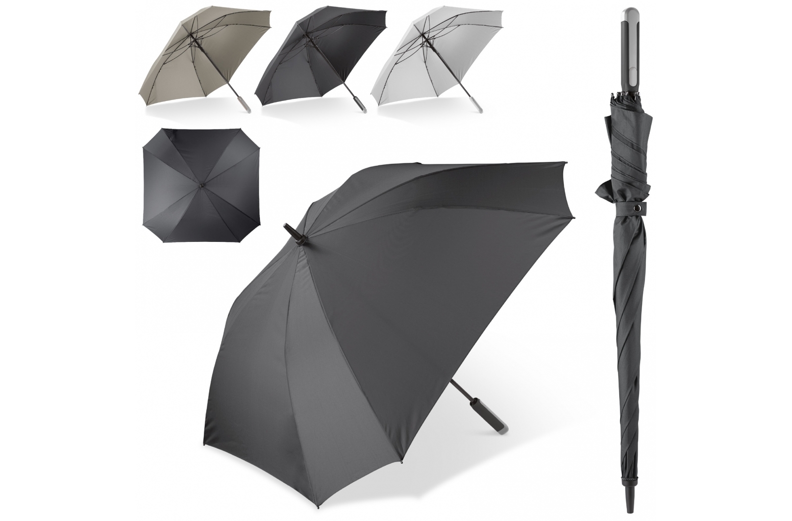 Parapluie carré Deluxe 27”