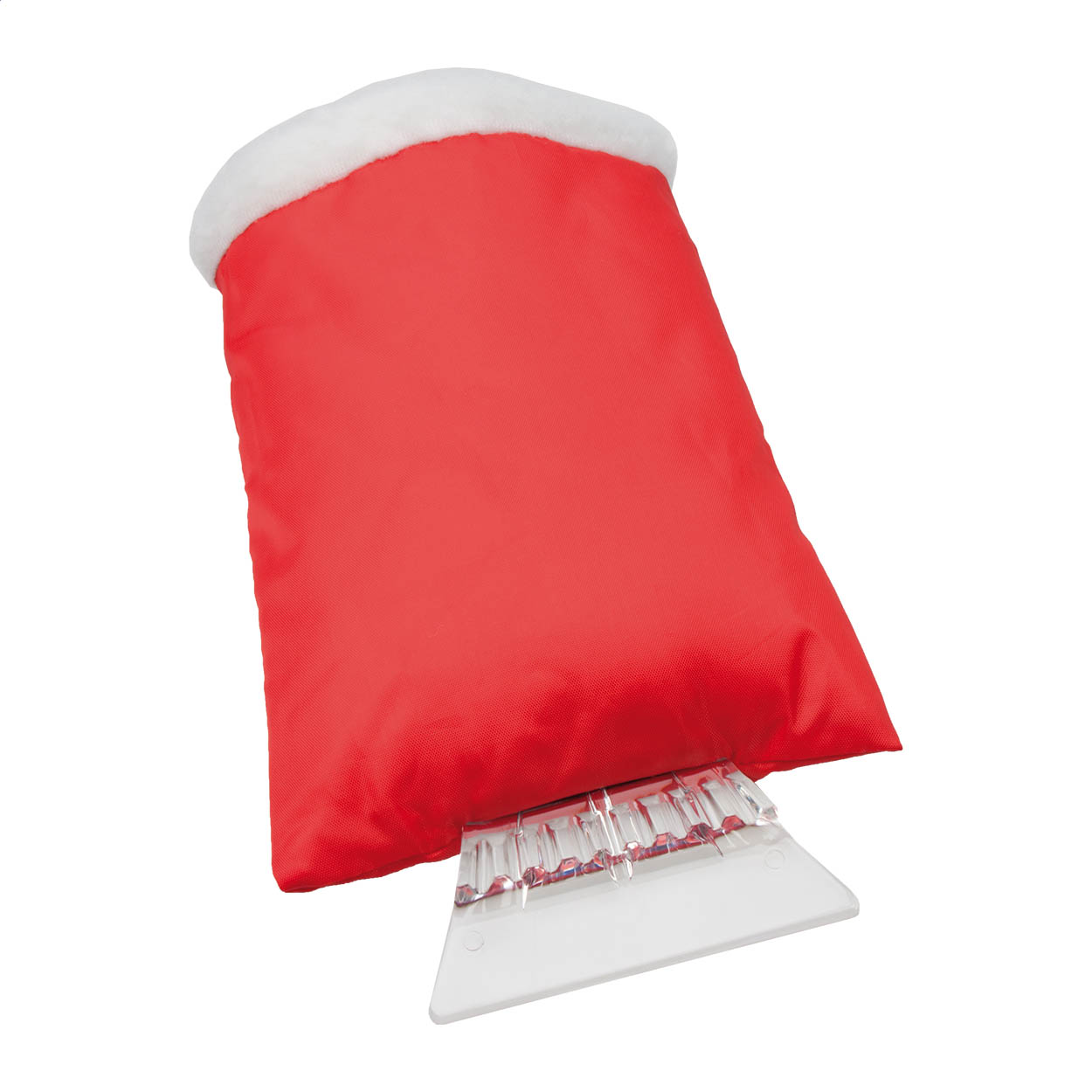 Gloxa Eiskratzer mit Handschuh aus 210T Polyester und Logo
