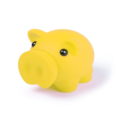 Piggy Bank in Soft Rubber - Landen