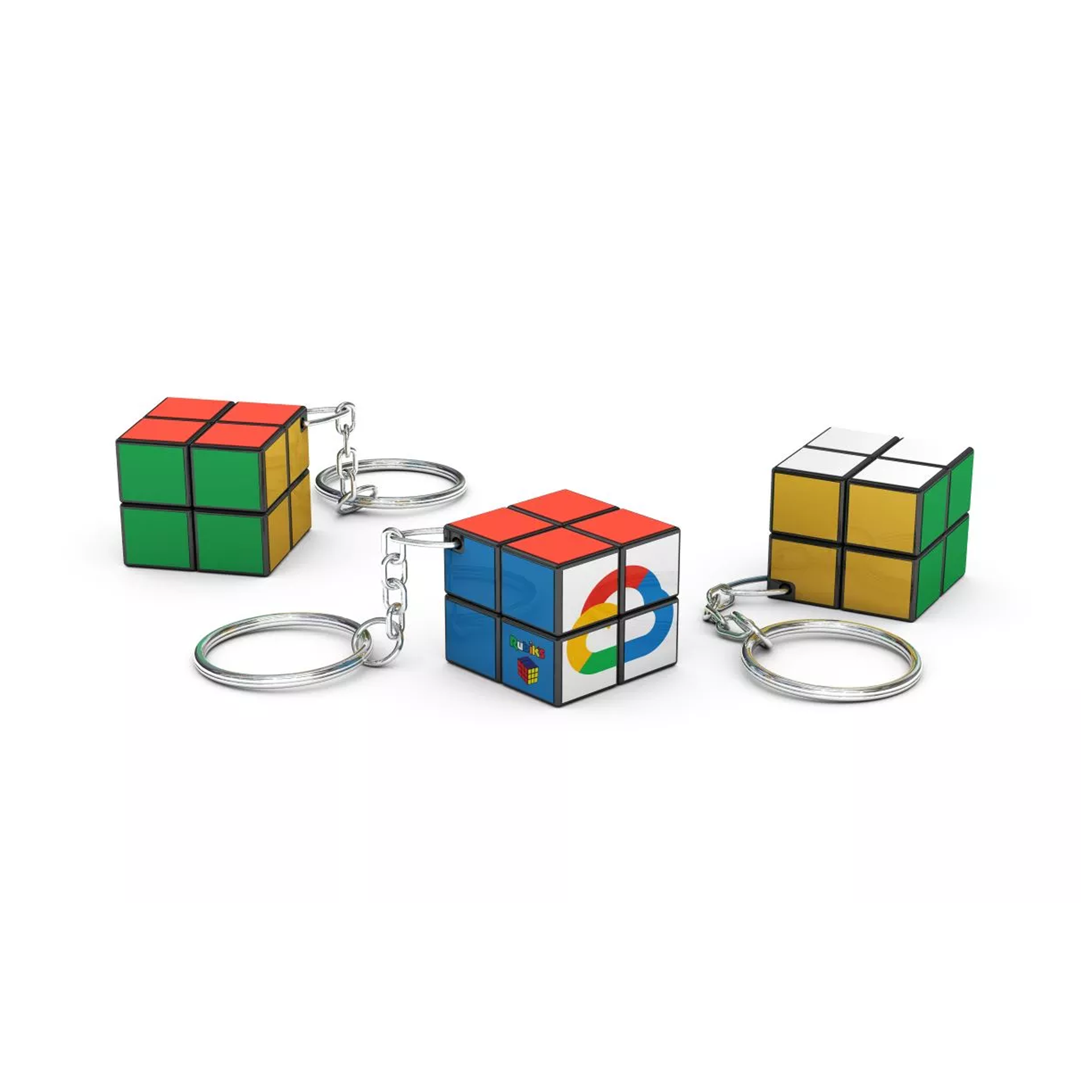 Porte-clés Rubik's Cube 2x2 (24mm) - Saint-Didier-sur-Doulon - Zaprinta Belgique