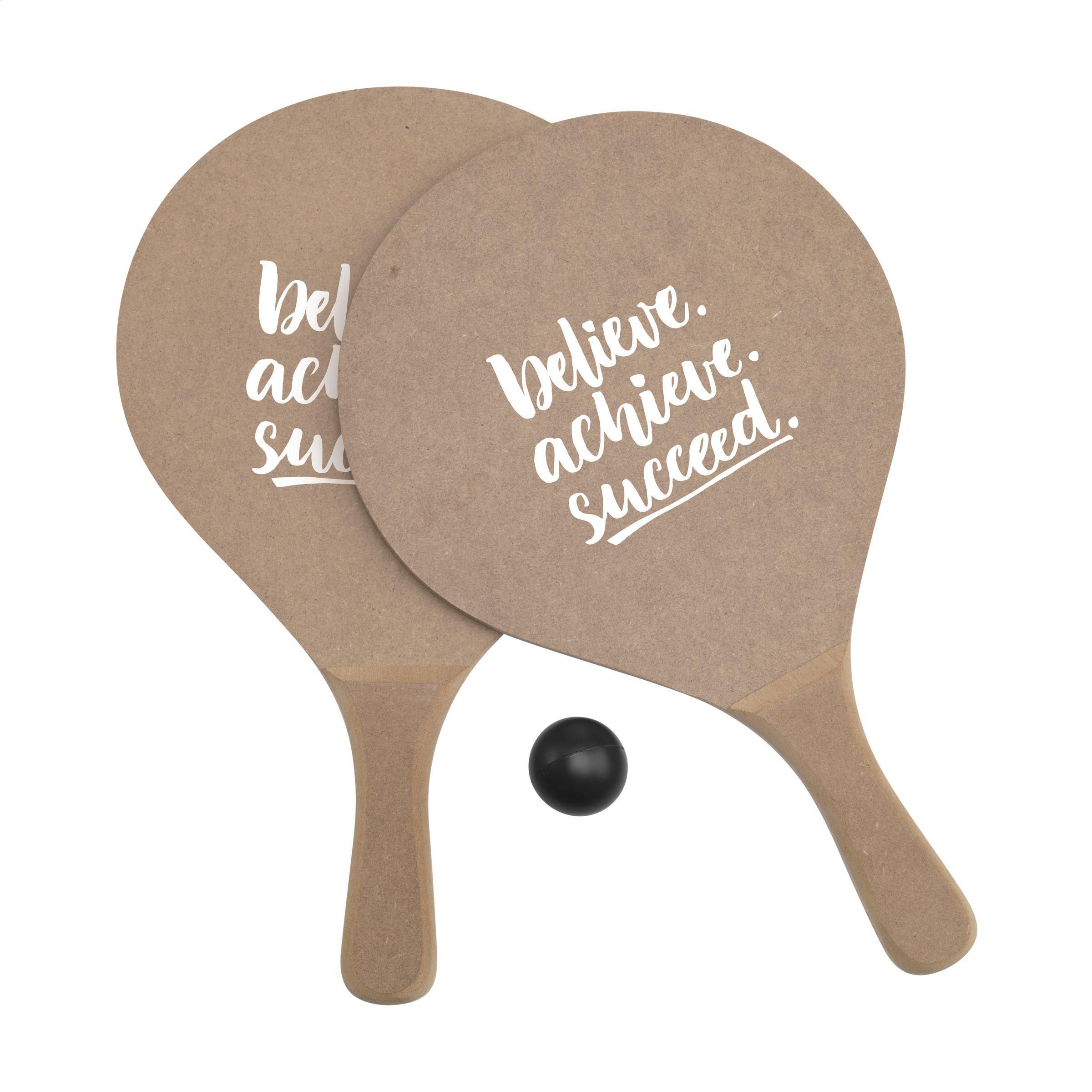 Eco MDF Strandtennis-Set