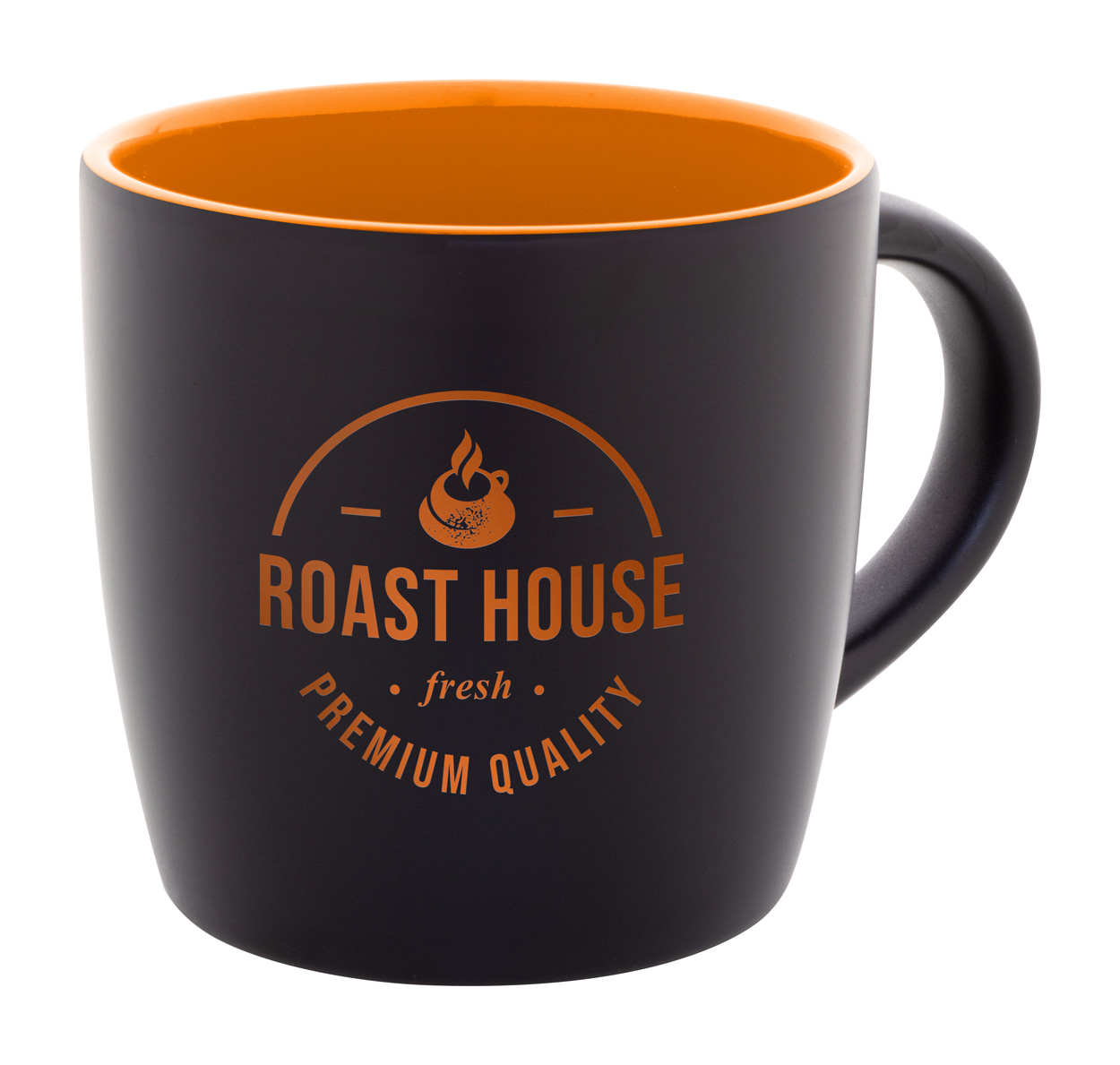 Mug de céramique Intérieur Éclatant - Fampoux bedrukken met logo
