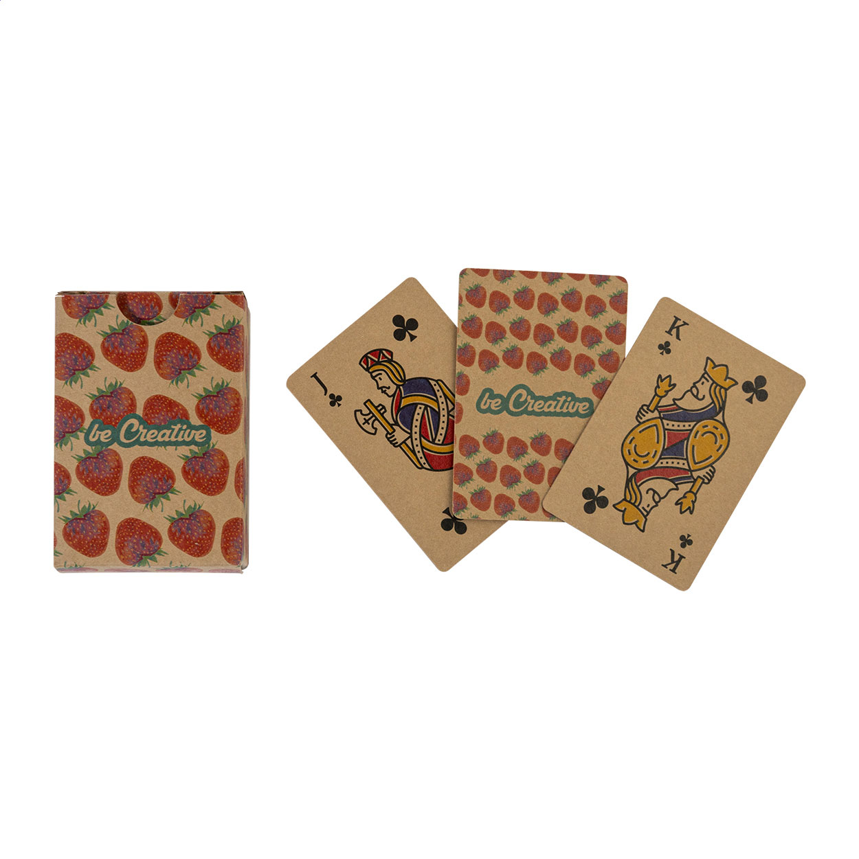 Pocket-Spielkarten aus Kraftpapier - Diemelstadt