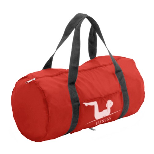Sac de sport personnalisé cylindrique pliable - Saguenay
