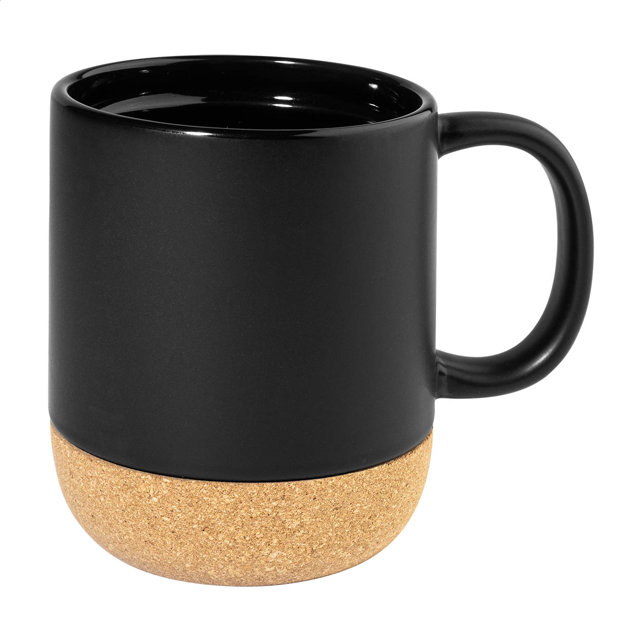 Mug Kokomu personnalisé en céramique avec base en liège, 420 ml imprimé avec logo