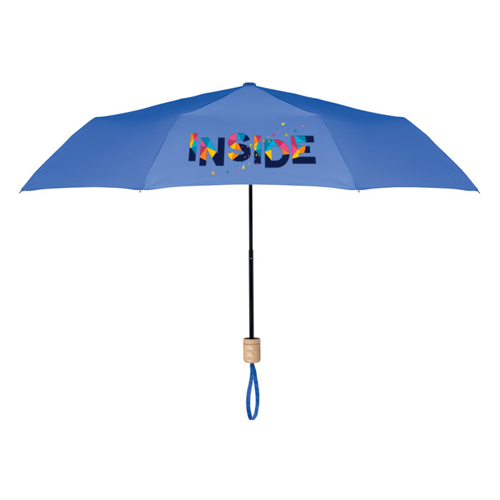 Parapluie pliant personnalisé 100 cm écologique - Éléna - Zaprinta Belgique