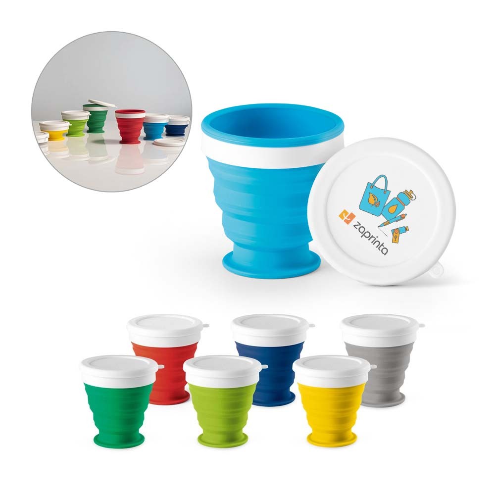 Gobelet de Voyage en Silicone Pliable 250ml