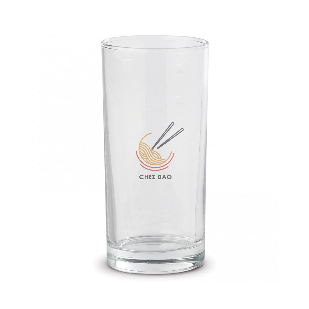 Verre 270ml imprimé avec logo