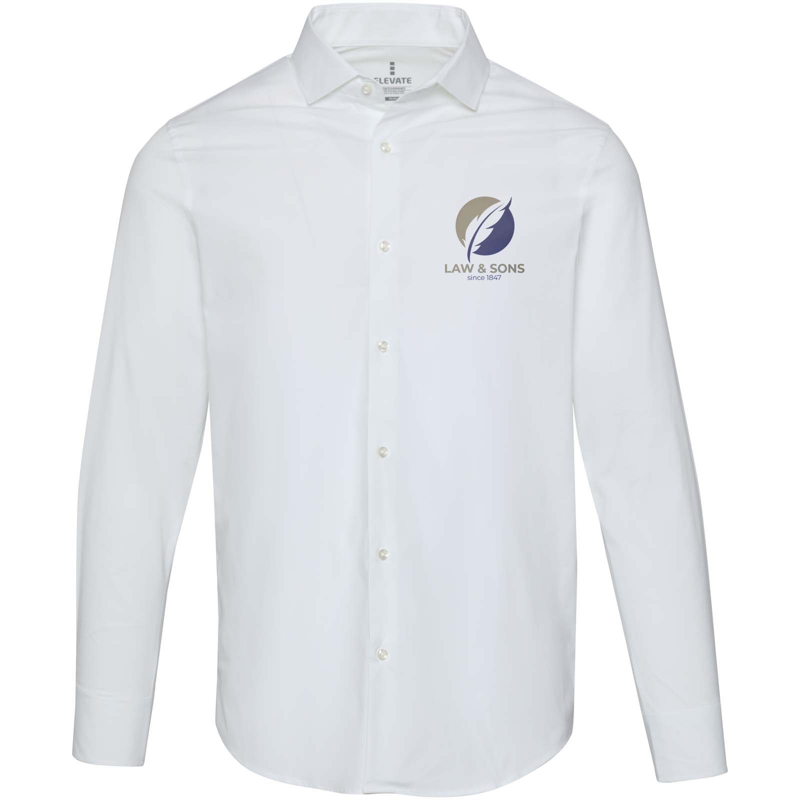 Eleganter Herren-Popelinhemd - Neukloster bedrucken mit Logo