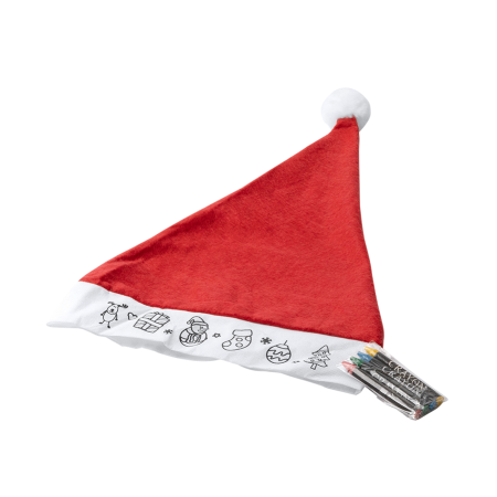 Kleur je Kerstman Hoedje - Oostende