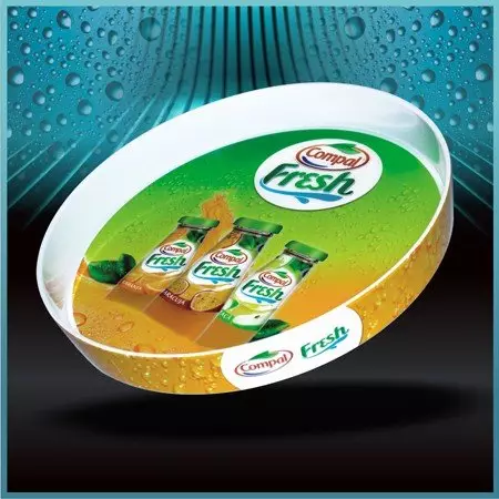 Plateau rond 345x50