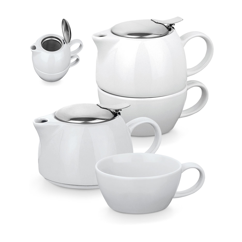 Porseleinen Theeset 2-in-1 - Rotselaar - Zaprinta Belgique