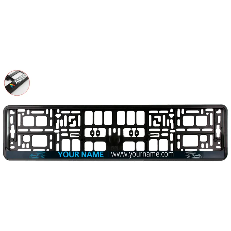 Support de plaque d'immatriculation flexible - Cessales