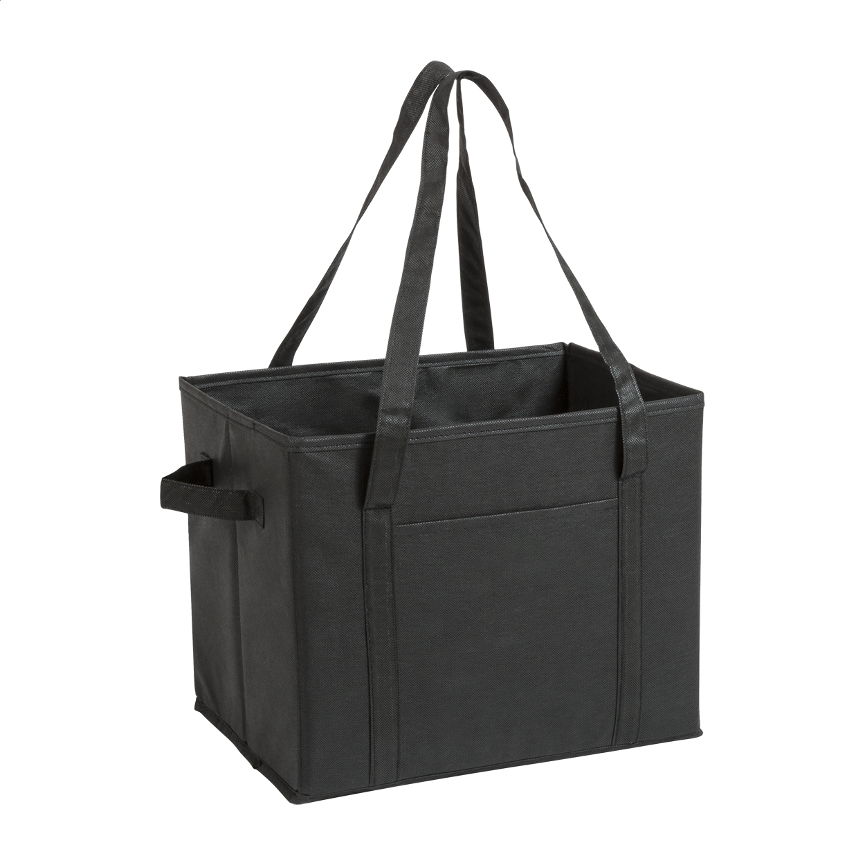 Butix faltbarer Kofferraum-Organizer aus Non-Woven mit Griffen und Logo