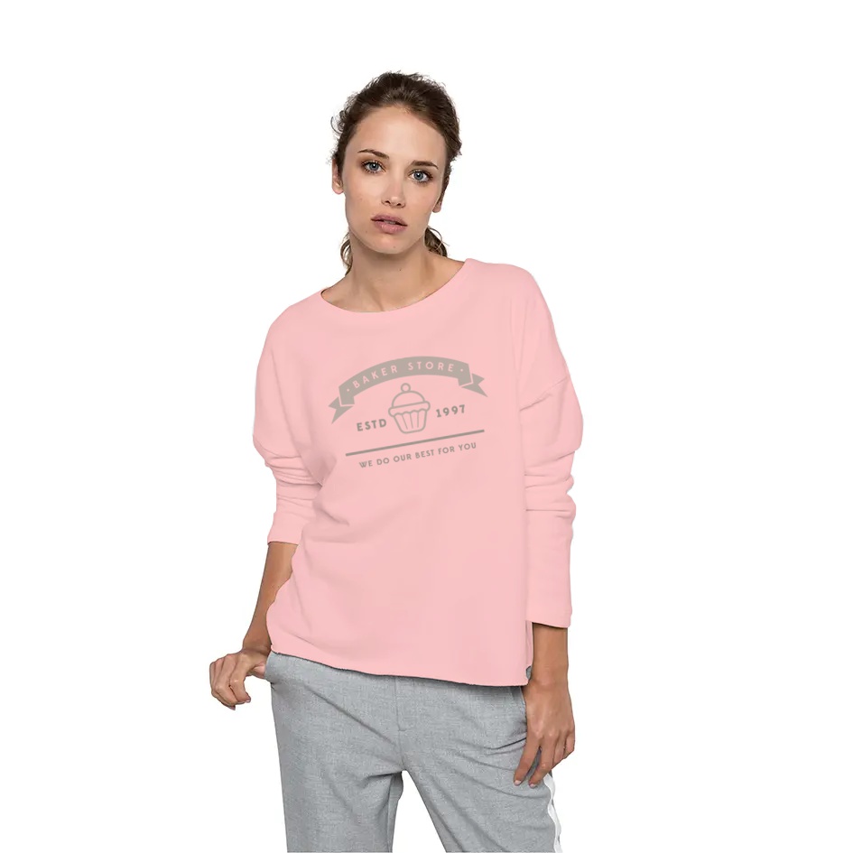 Sweatshirt Damen bedrucken - | Zaprinta Belgien Sweatshirt Damen bedrucken - | Zaprinta Belgien