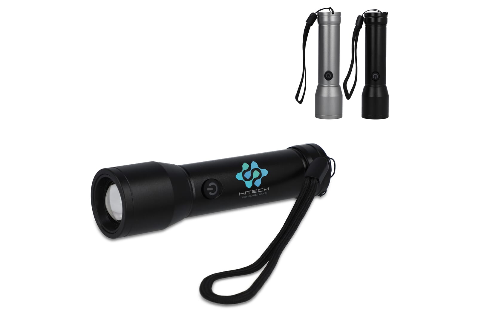 Aufladbare recycelte Aluminium IPX4 Taschenlampe - Monheim