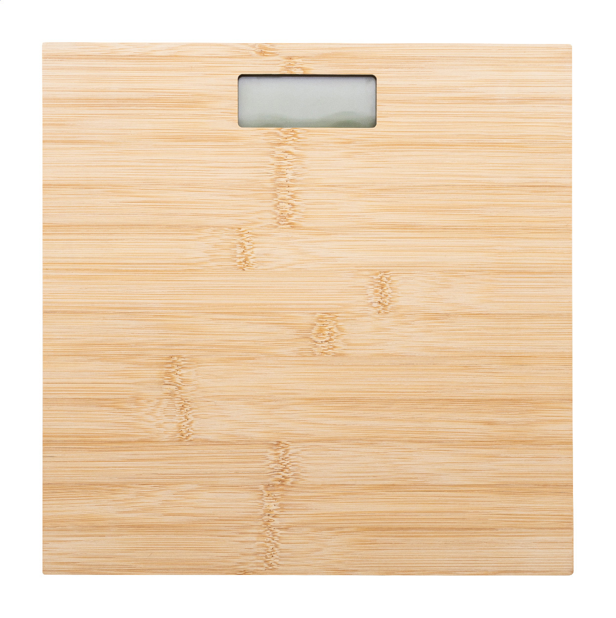 Balance de Salle de Bain Rechargeable en Bambou - Orgeval bedrukken met logo