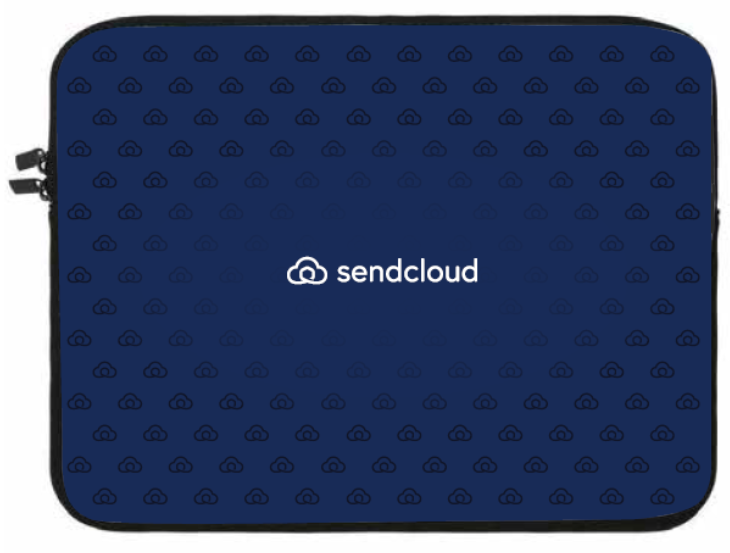 Aangepaste laptopsleeve 17"