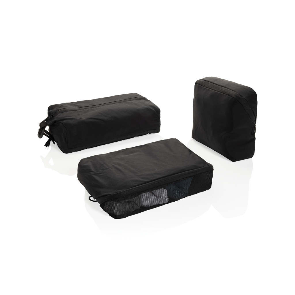 KENTO URBAN Packing-Cube-Set aus RCS-recyceltem Nylon mit Ihrem Logo