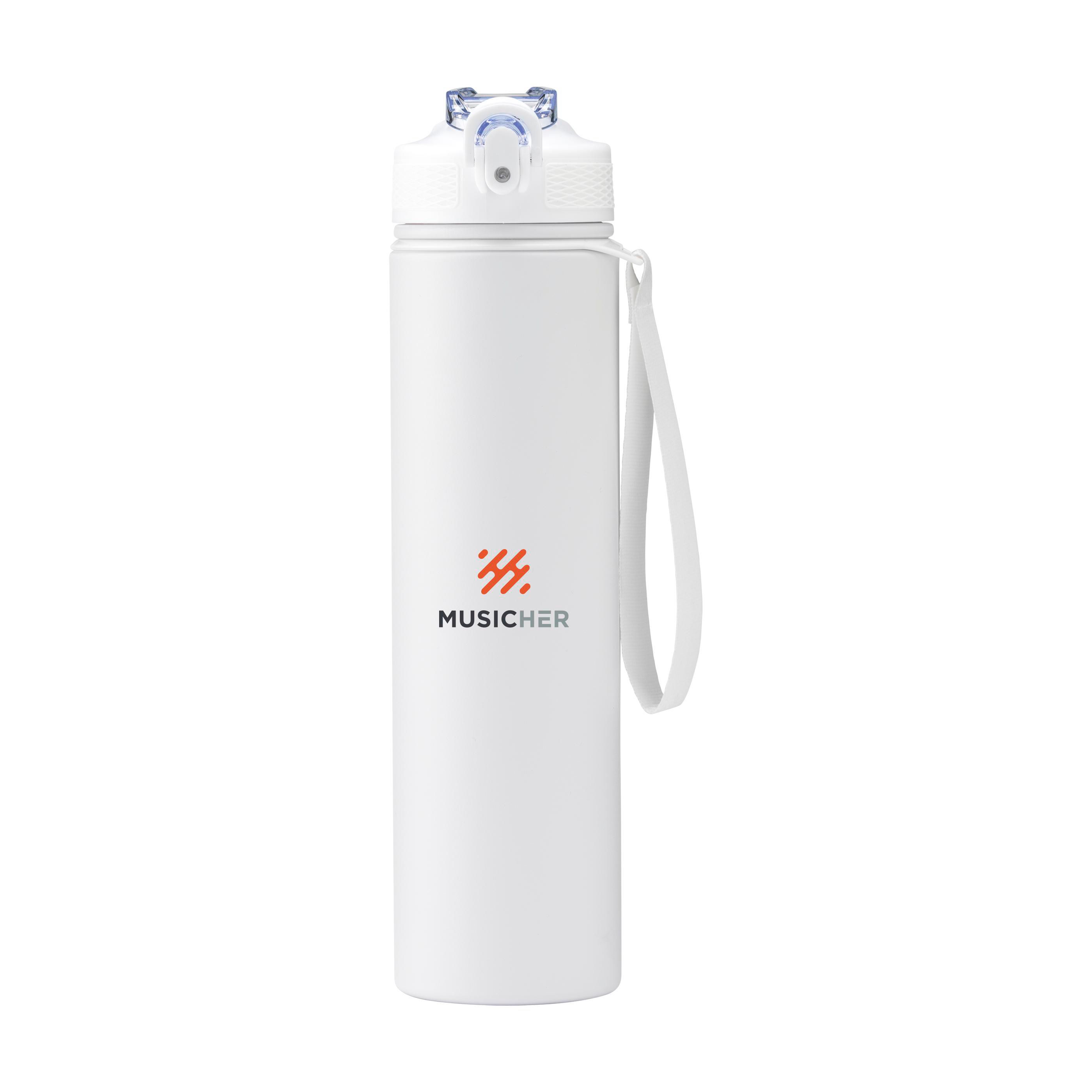 AquaDuurzaam RCS Gerecycleerde Waterfles 750 ml - Edegem bedrukken met logo