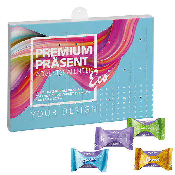 Eco Luxe Advent Kalender met Milka - Lummen