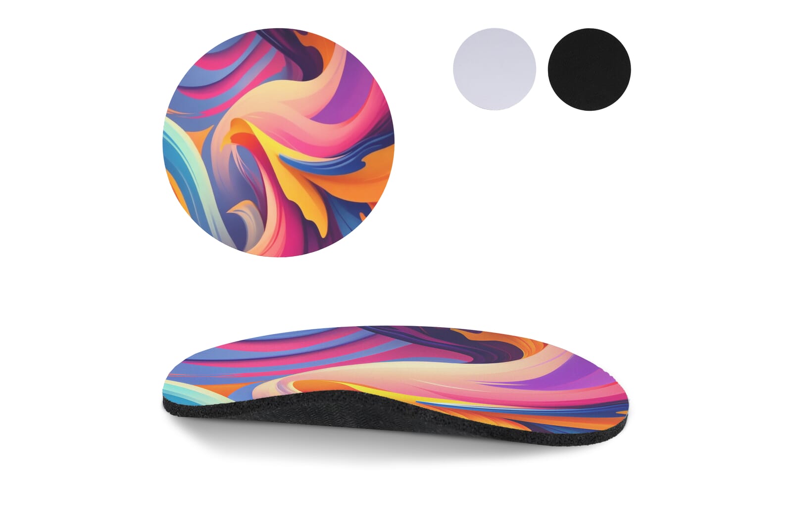 Runder Sublimationsuntersetzer - Rochlitz