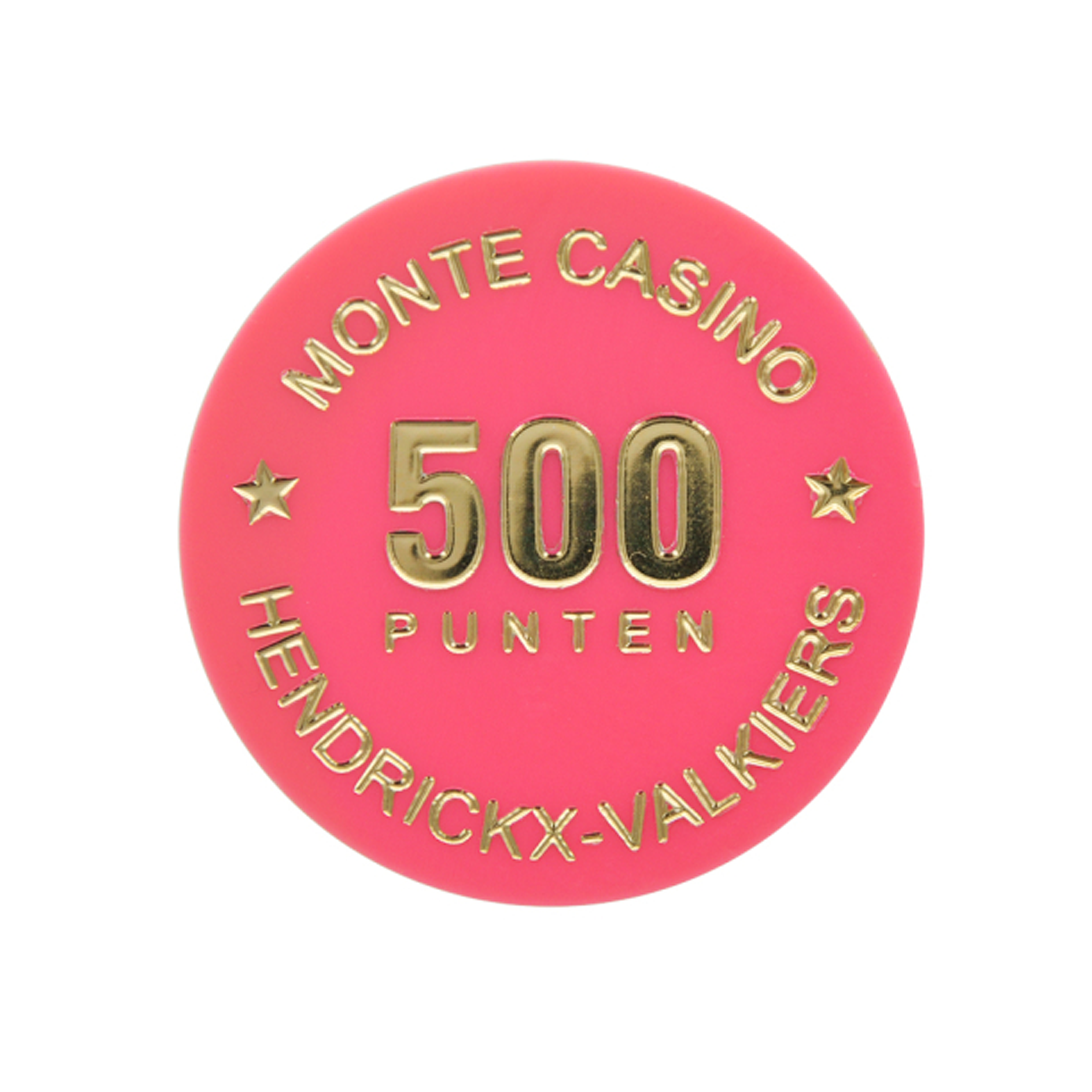 Personalisable Heat-Sealed Fair Tokens - Izegem