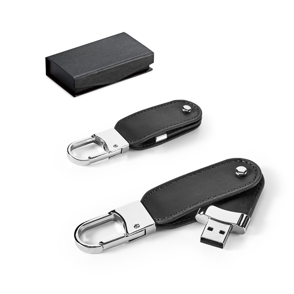 FlashDrive 8GB met karabijnhaak - Ninove